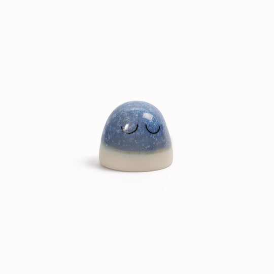 Familia Dot | Ceramic Figurine | Blues