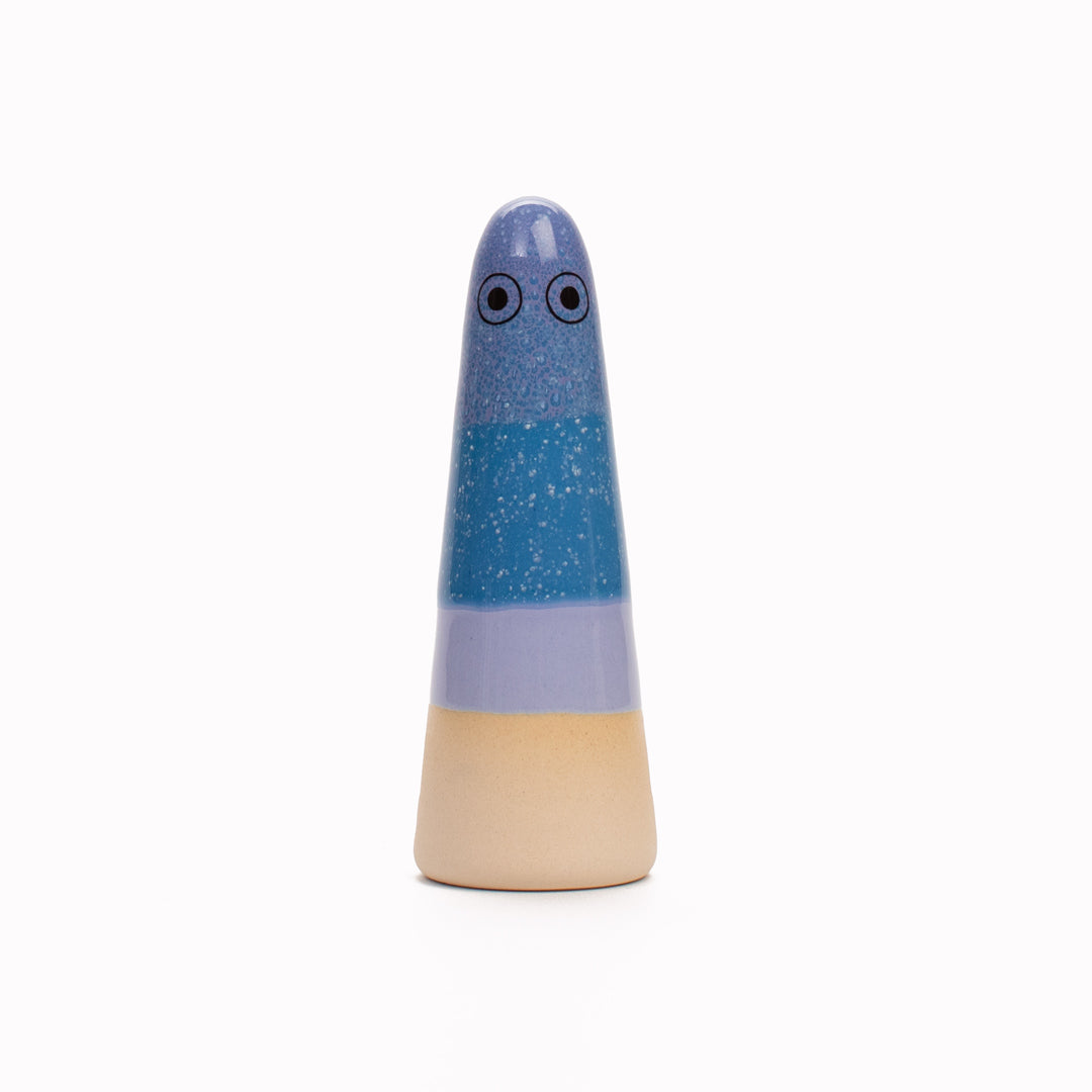 Ghost | Ceramic Figurine | Blue Hues