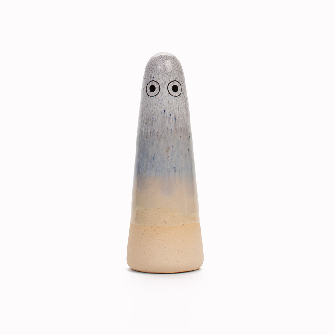 Ghost | Ceramic Figurine | Blue Hues