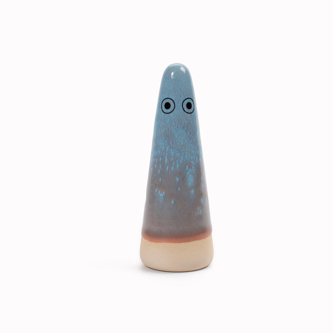 Ghost | Ceramic Figurine | Blue Hues