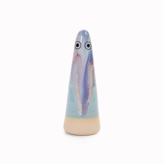 Ghost | Ceramic Figurine | Blue Hues
