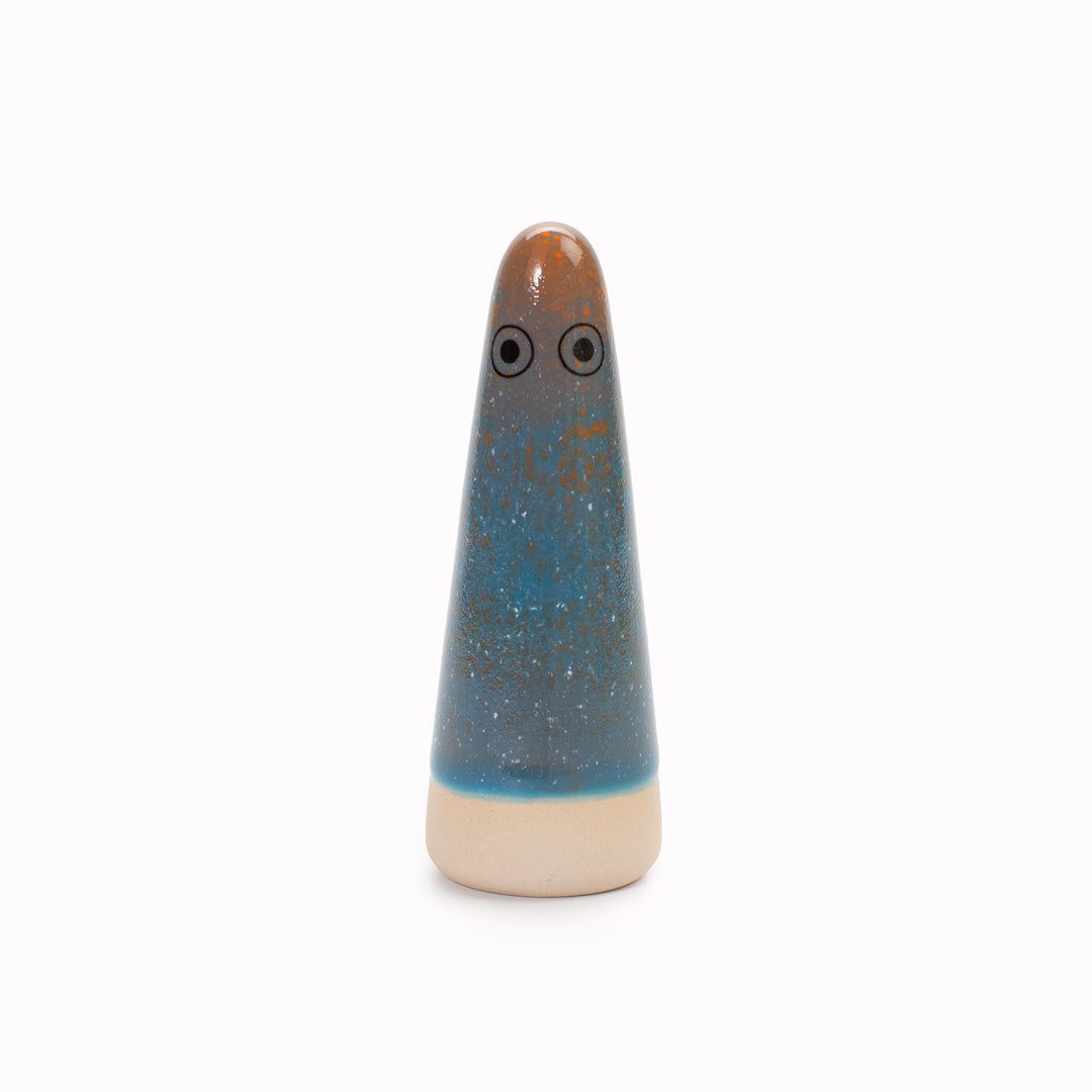 Ghost | Ceramic Figurine | Blue Hues