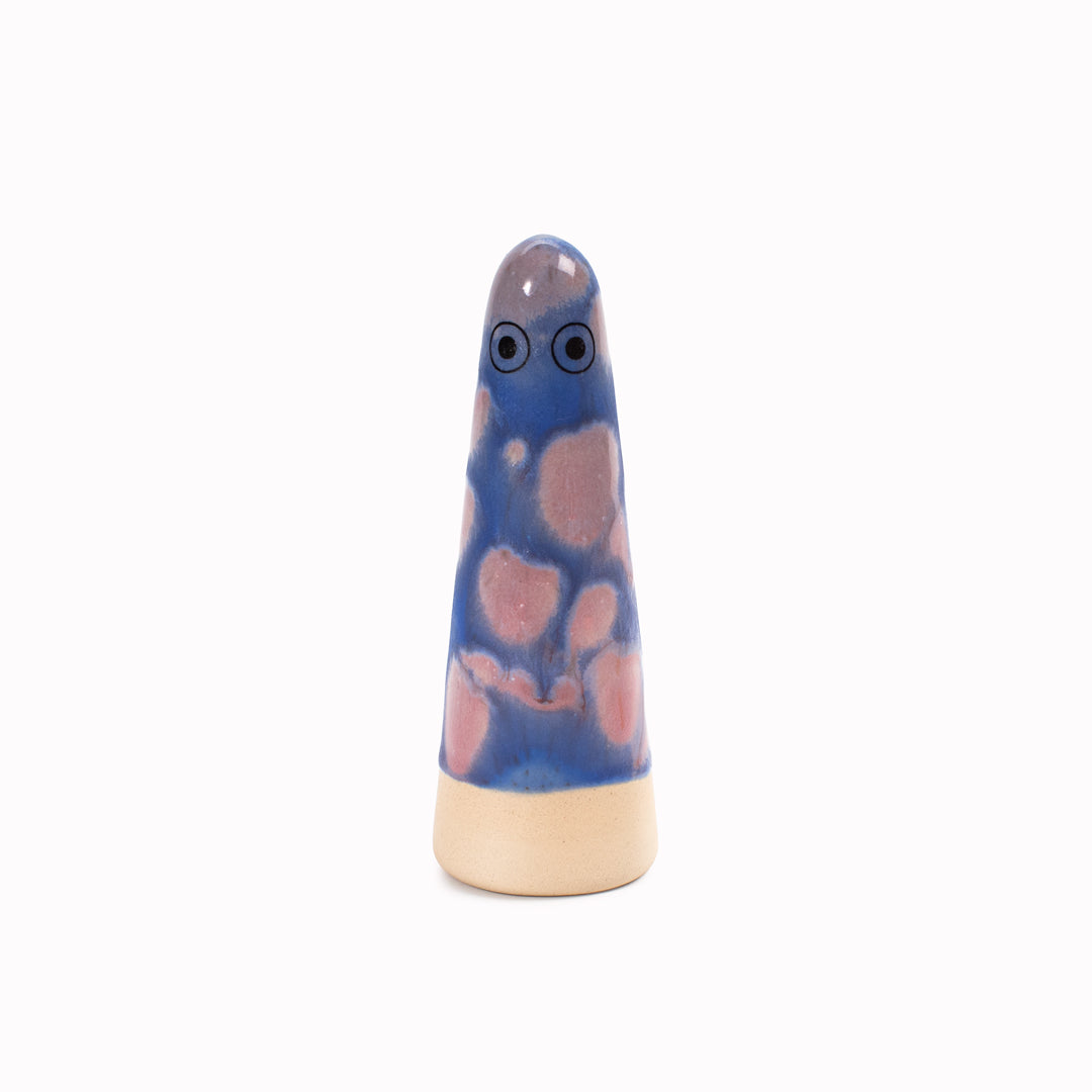 Ghost | Ceramic Figurine | Blue Hues