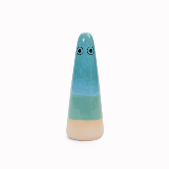 Ghost | Ceramic Figurine | Blue Hues