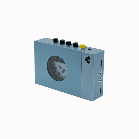 WE-001 | Bluetooth Cassette Player | Blue