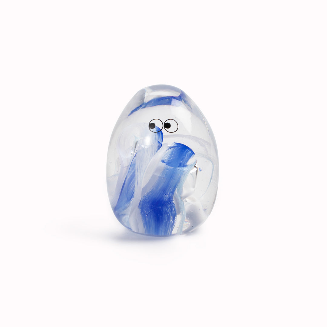 Crystal Blob | Glass Figurine | Egg