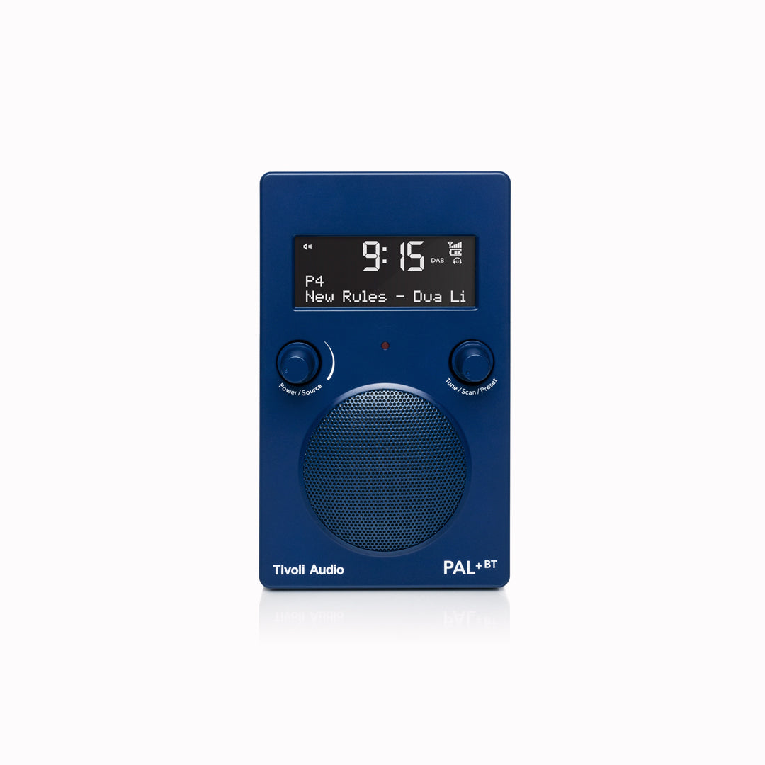 Portable digital radio from Tivoli Audio combining classic design with modern functionality. Engineered for reliability, the PAL+ BT provides versatile audio playback through its high-quality DAB+/FM digital tuner and integrated Bluetooth connectivity.