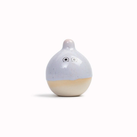 Meet Yoshi!&nbsp;Yoshi is a&nbsp;bubble shaped tiny headed, hand glazed ceramic&nbsp;figurine&nbsp;created as a close relative of the classic Arhoj Ghost.