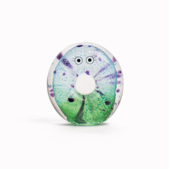 Crystal Blob | Glass Figurine | Donut