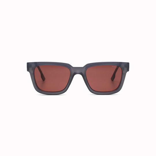 Timeless is the word that comes to mind if you see the Bobby. Sleek and elegantly designed, the Bobby is made from bioplastic and is part of our new sustainable collection. The Bobby Lake features a mid-blue frame with solid burgundy lenses.