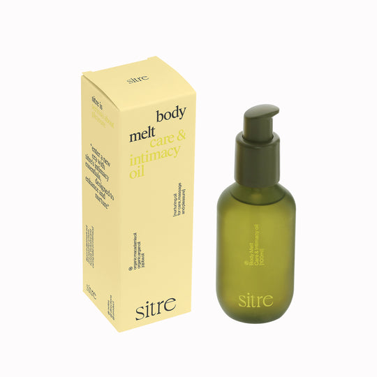 Sitre’s Body Melt isn't just a massage oil; it’s a versatile daily care oil for both massage and intimacy