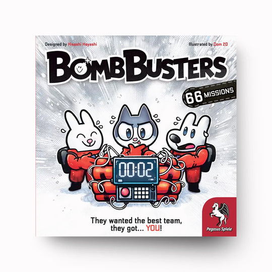 Bomb Busters | Co-Op Deduction Board Game