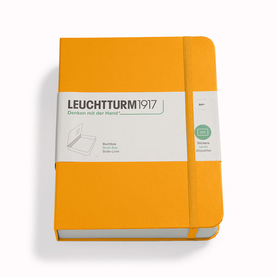Rising Sun - The Leuchtturm1917 book box is a storage box that looks like a book, and will sit happily on your bookshelf!