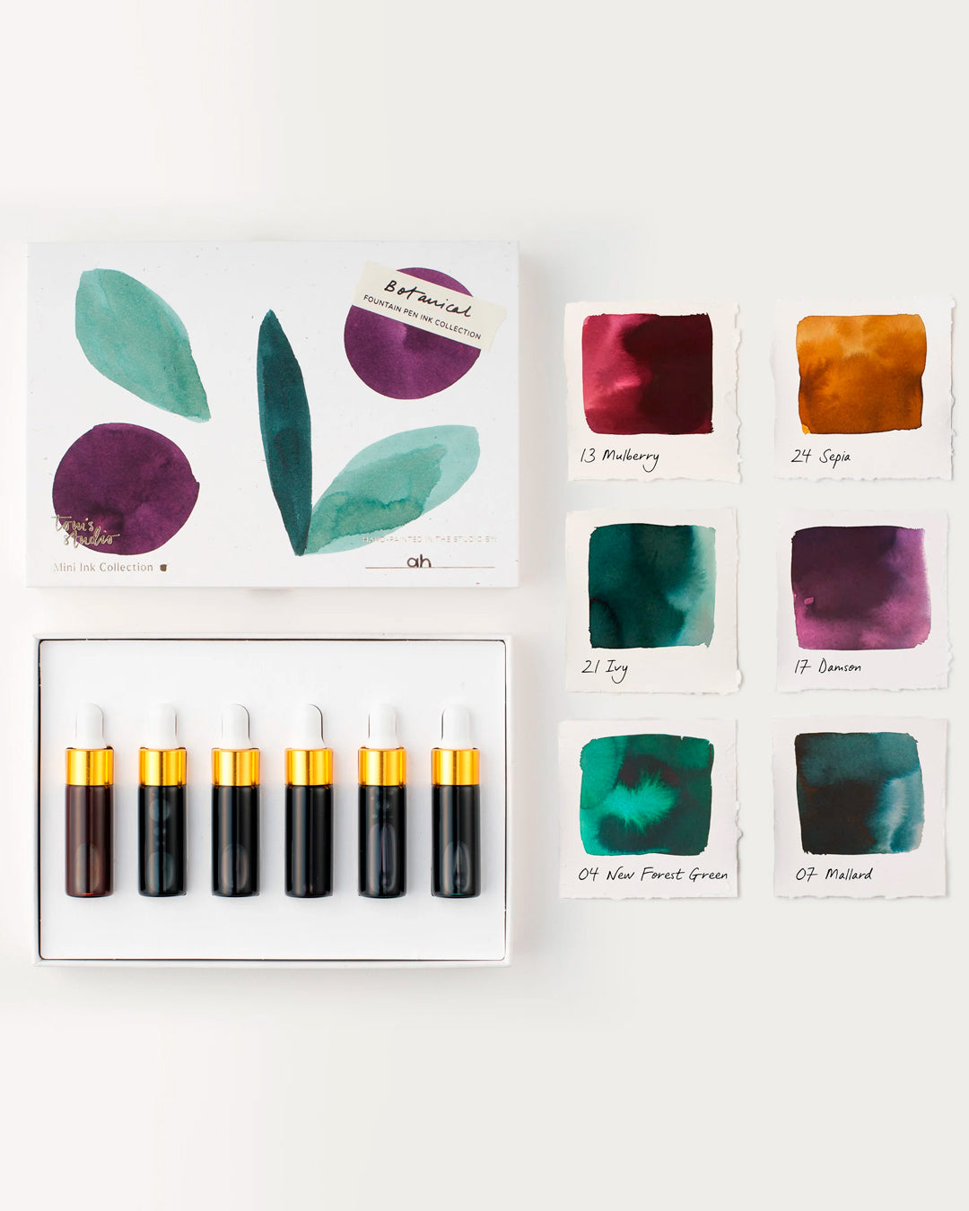 Fountain Pen Ink | Botanical Mini Set