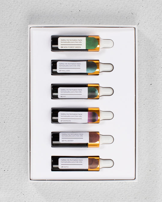 Fountain Pen Ink | Botanical Mini Set