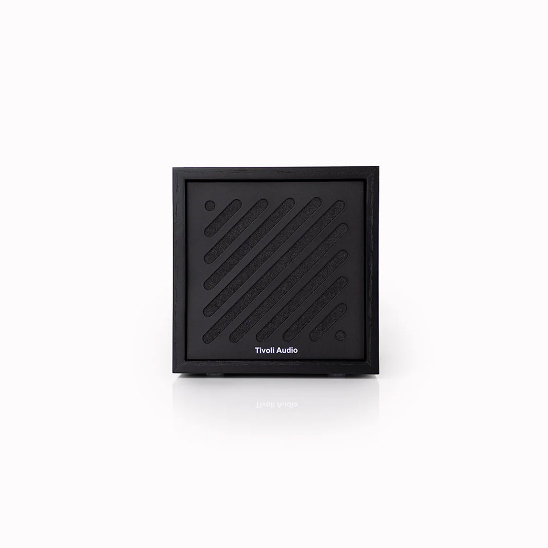 Front - Bluetooth Boutique Speaker shows a refined aesthetic having a minimalist silhouette and compact design.