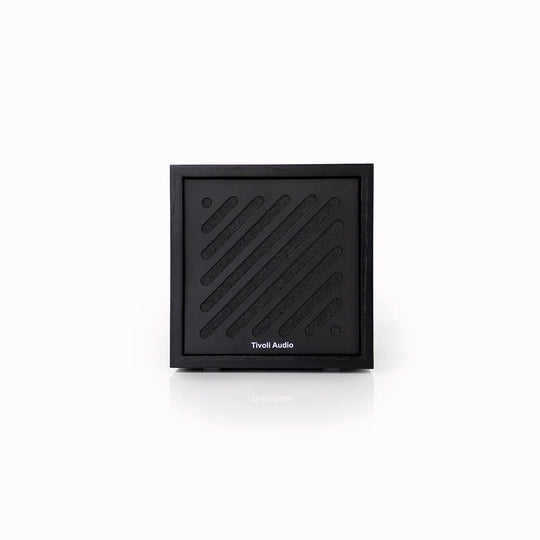 Front - Bluetooth Boutique Speaker shows a refined aesthetic having a minimalist silhouette and compact design.