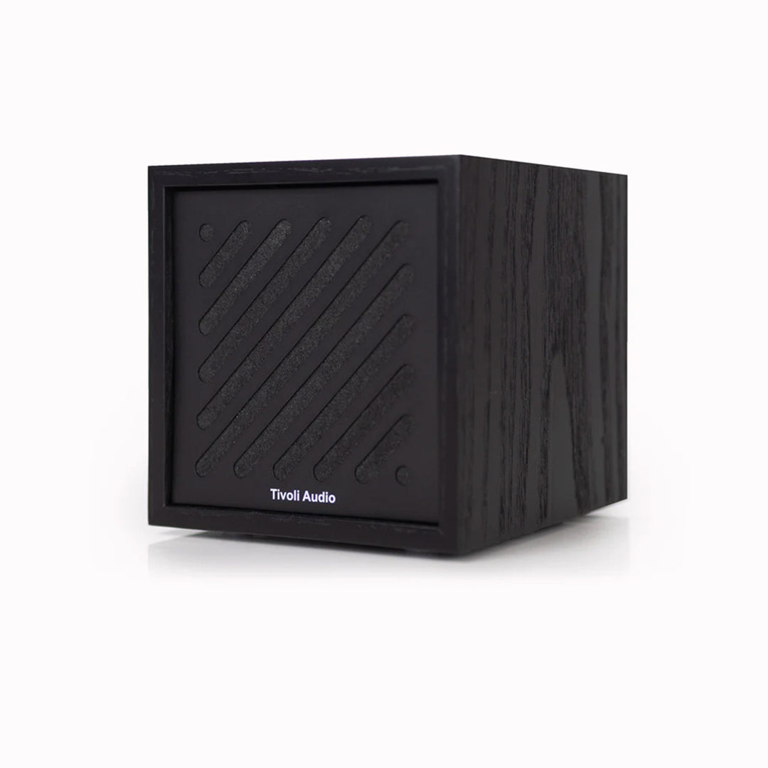 Left View - Bluetooth Boutique Speaker shows a refined aesthetic having a minimalist silhouette and compact design.