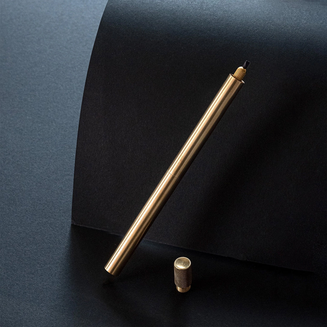 The Tom's Studio Lumos Pro in Matte Midnight is a precision-engineered, infinitely refillable fineliner, writing and brush pen designed for creators who reject disposable tools. Lifestyle