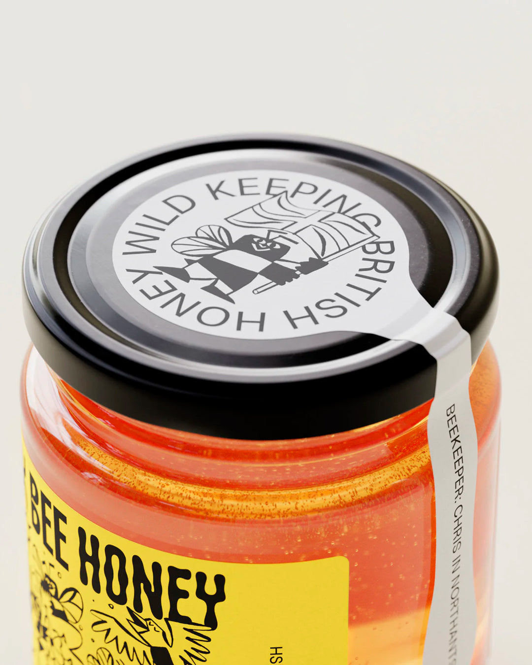 British Summer Honey is a raw, single-source wildflower honey gathered during the summer months