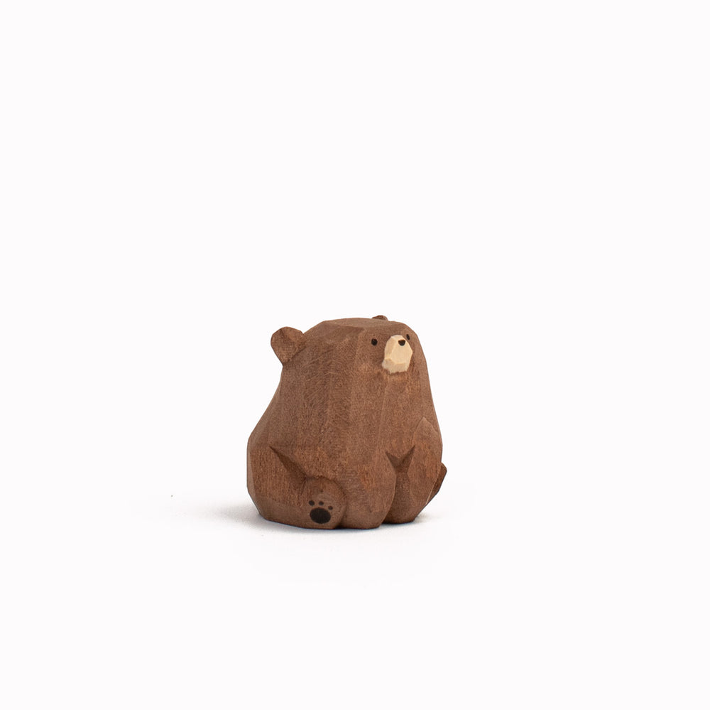 Brown Bear | Handmade Wooden Animal | Small