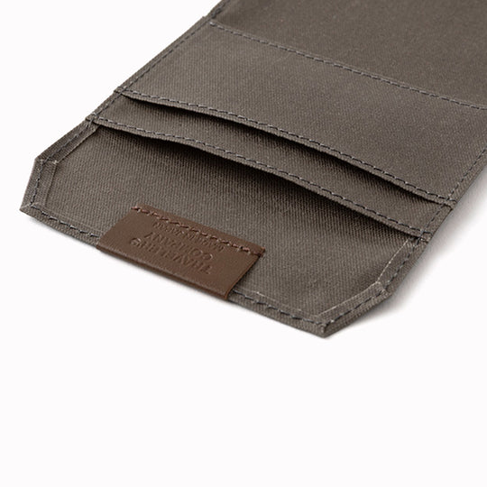 Traveler's Card Size Notebook - 20th Anniversary | Brown Leather