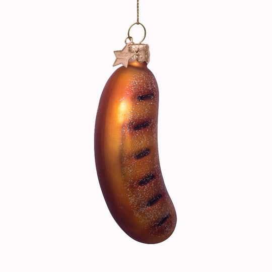 Brown Sausage | Christmas Tree Ornament