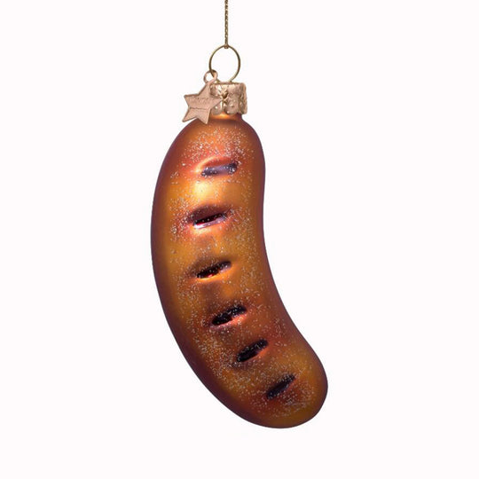 Brown Sausage | Christmas Tree Ornament