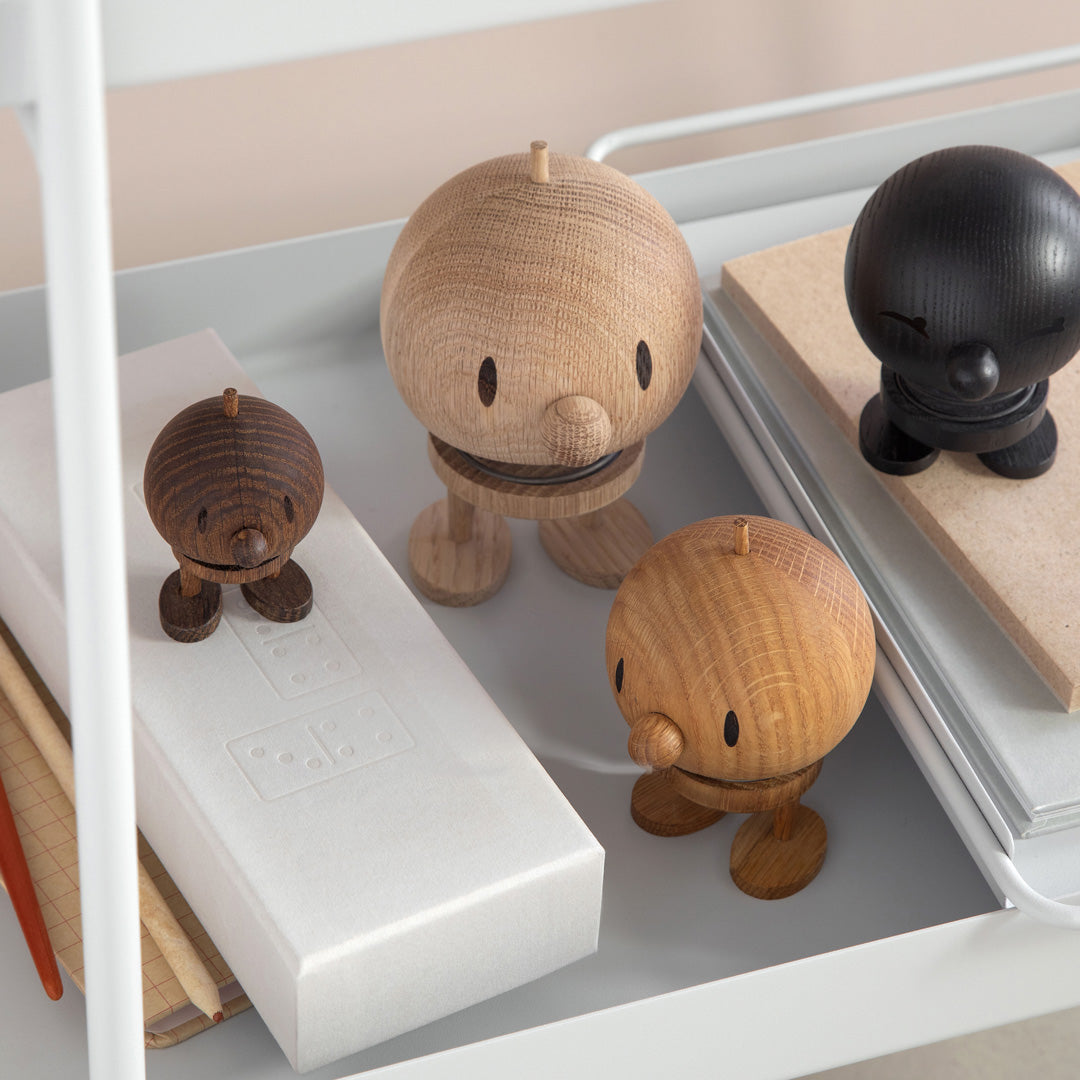 All Sizes - Playfully designed small Hoptimist in oak from the Danish designers Hoptimist. Most smiles are triggered by another smile