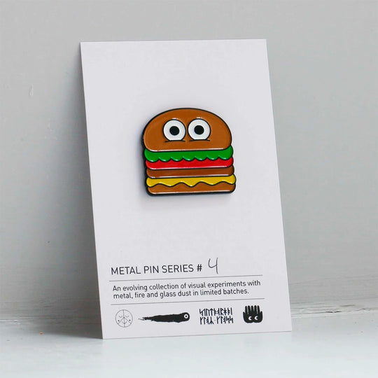 Burger | Enamel Pin Badge