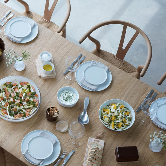 Collective Reversible Butter Dish | Mocha Porcelain With Ash Lid
