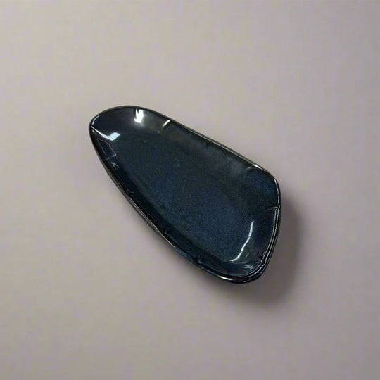 Triangular Plate | Neptune Glaze | 27cm
