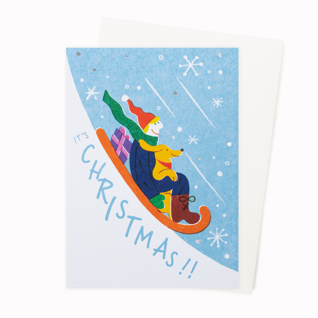 It's Christmaaas | Christmas Card | Megan Du
