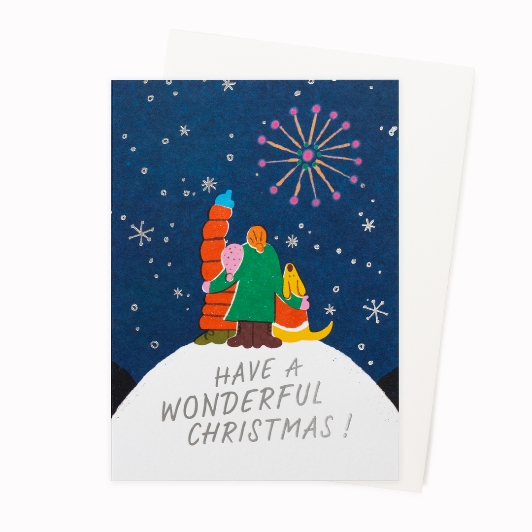 Wonderful Christmas | Christmas Card | Megan Du