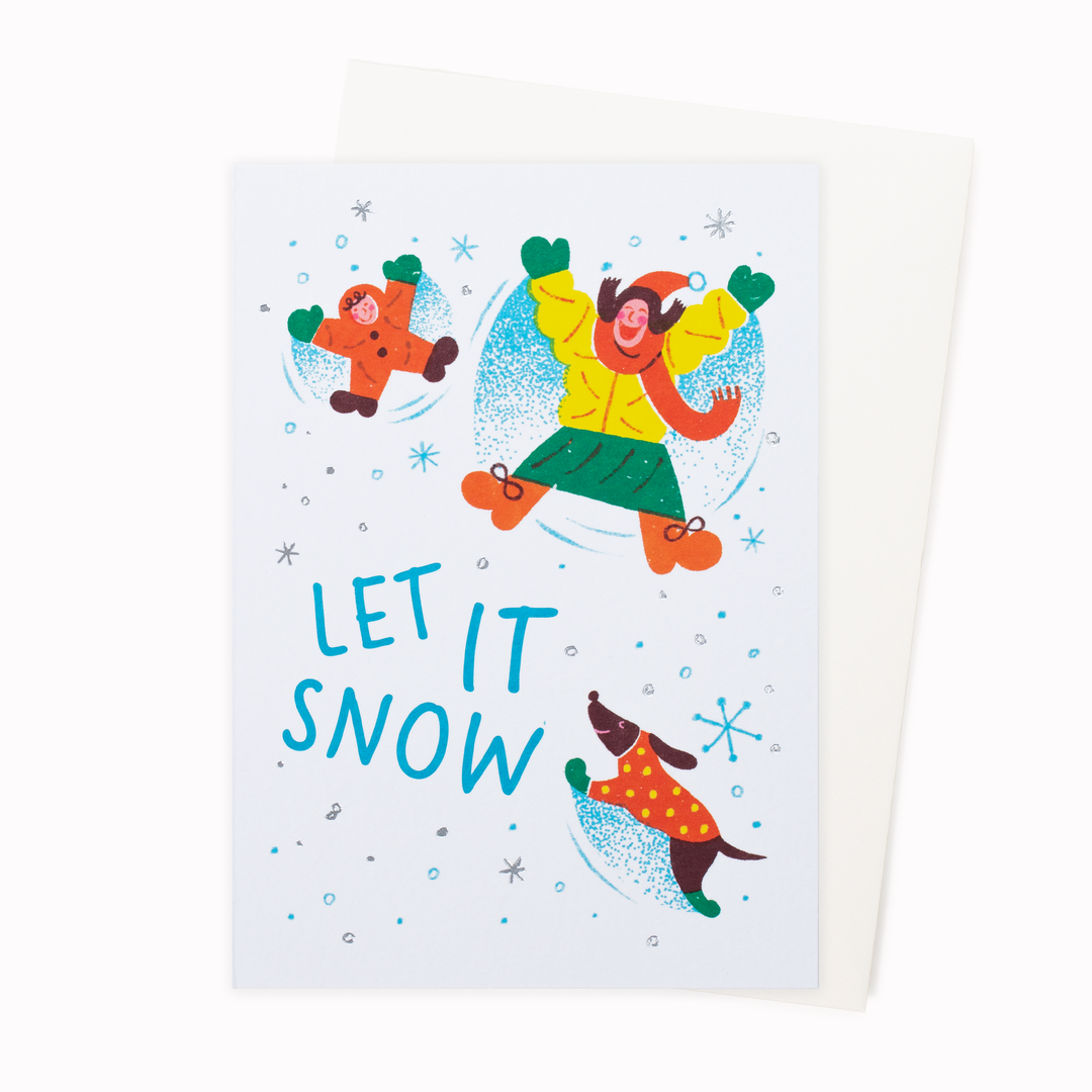 Let It Snow | Christmas Card | Megan Du