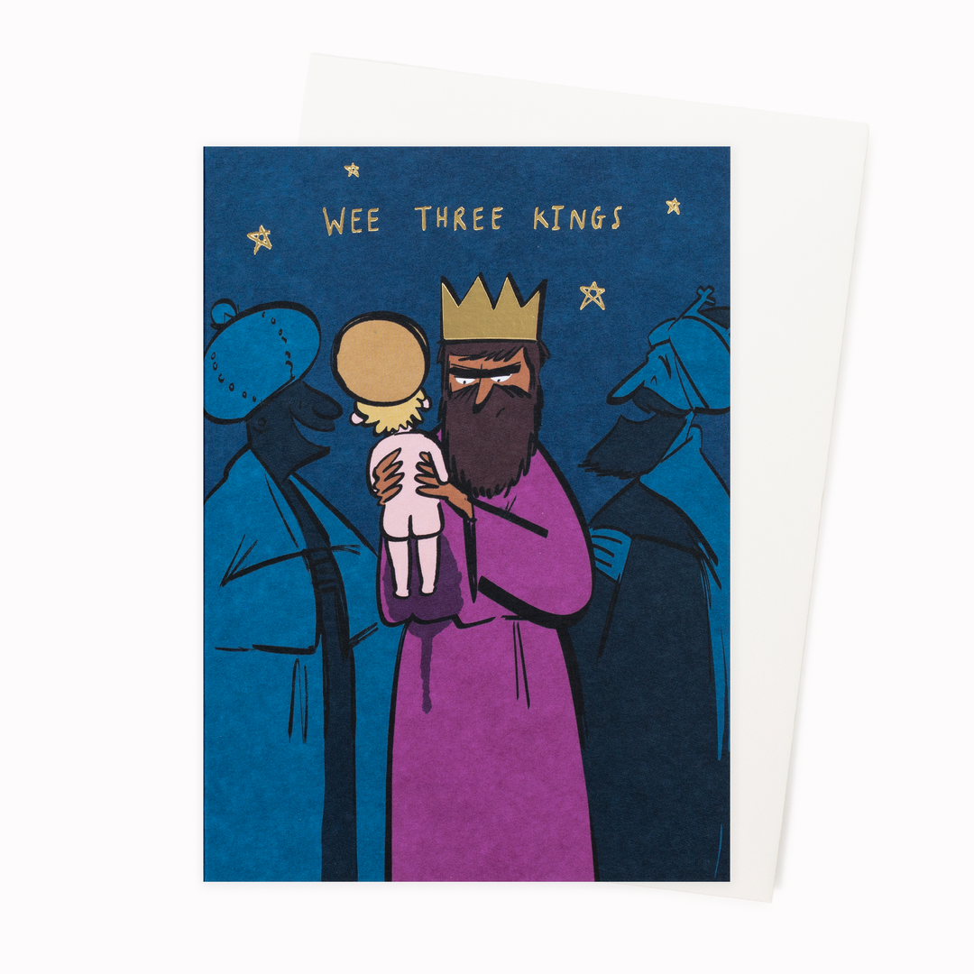 Wee Three Kings | Christmas Card | Peter Ryan