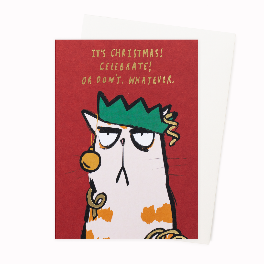 Celebrate Or Don't | Christmas Card | Peter Ryan