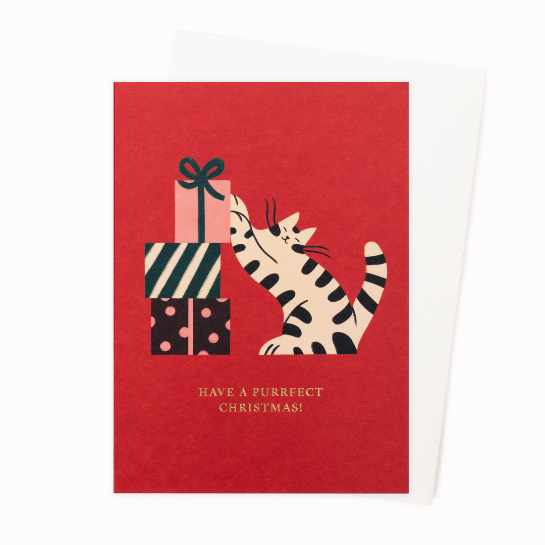 Purrfect Christmas | Christmas Card | Ana Gaman