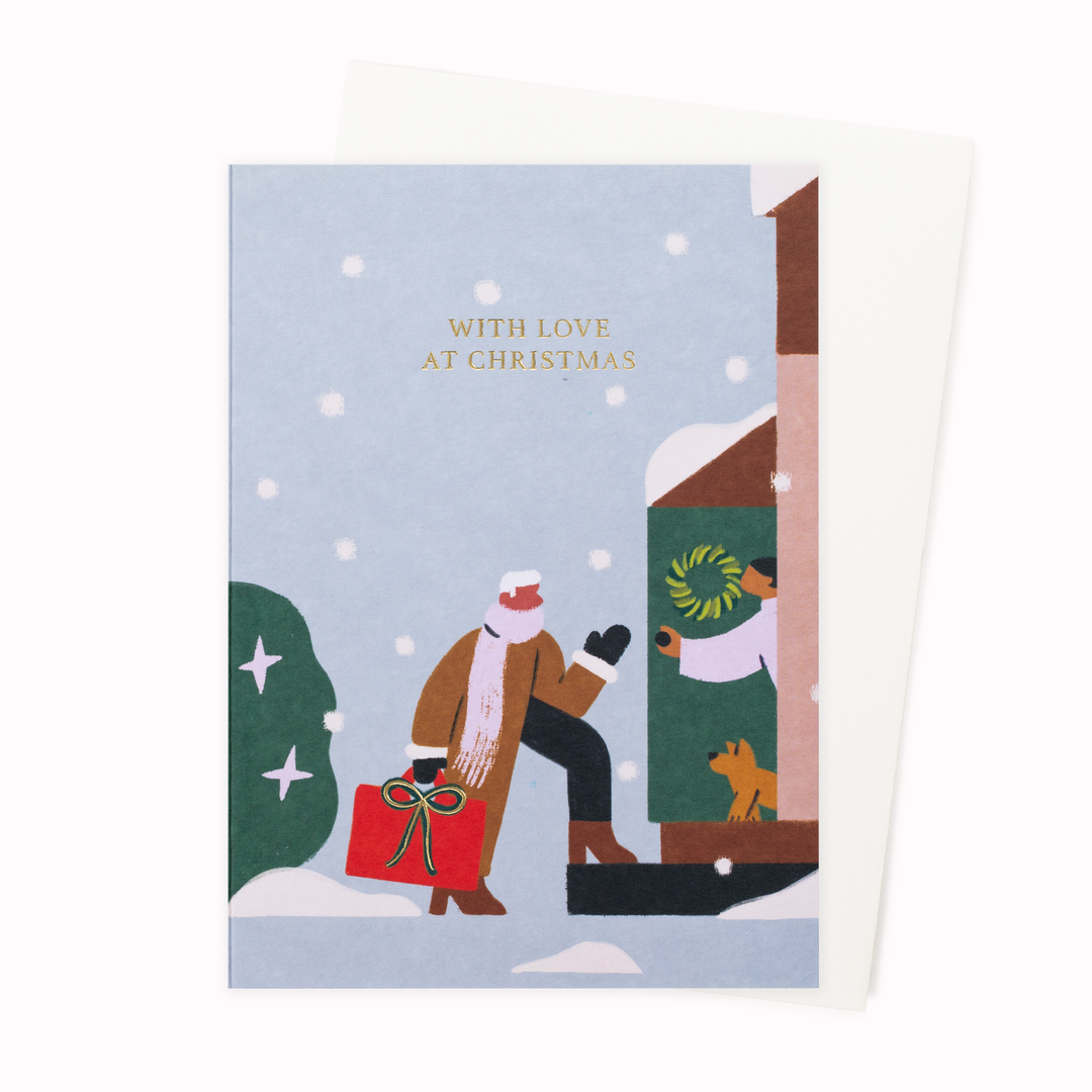 With Love At Christmas | Christmas Card | Ana Gaman