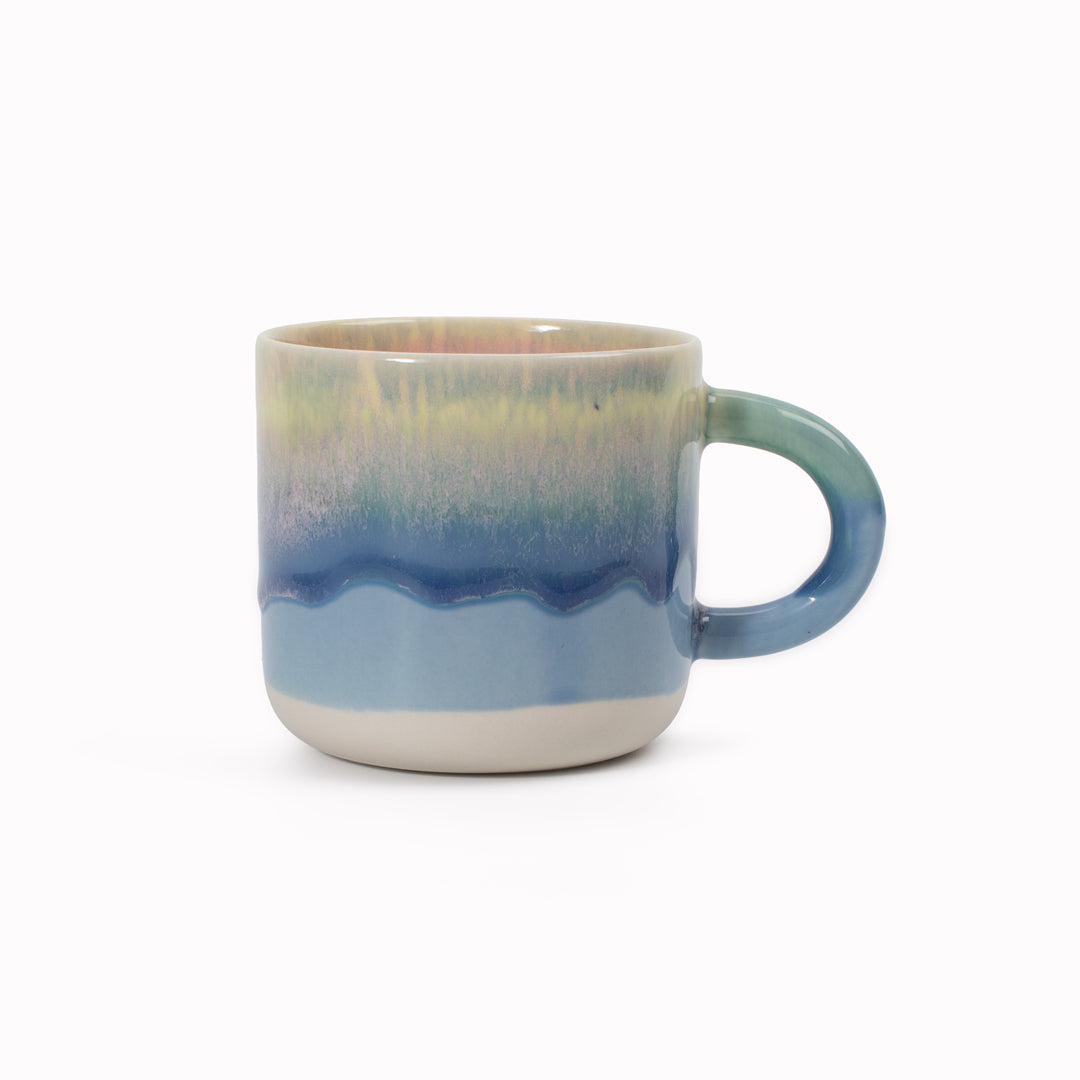 Chug Mug | Ceramic Drip Glazed Mug | Colours