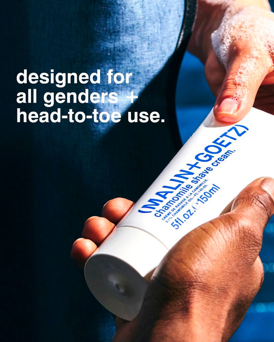 A dense, cushion-style shave cream designed to reduce friction and support a close, controlled shave across face and body.