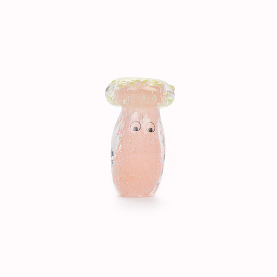 Crystal Blob | Glass Figurine | Speckled Shroom