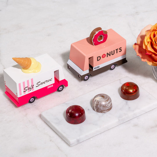 Donut Food Truck | Wooden Model Van