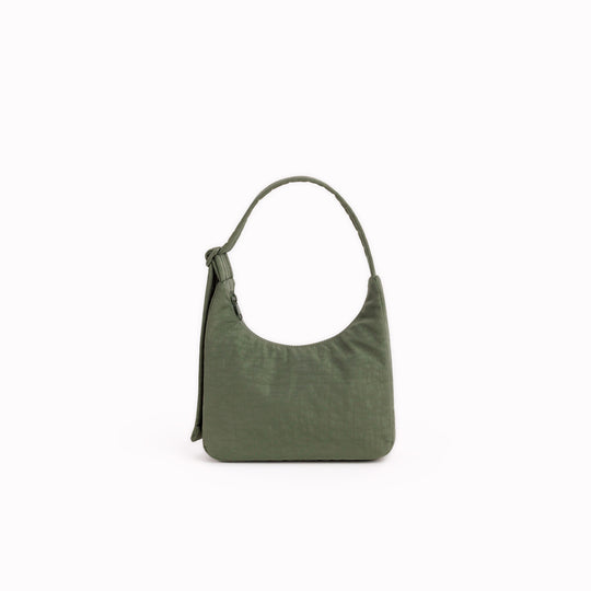 A compact version of BAGGU's signature shoulder bag, finished in a muted Caper colourway. The softly structured shape sits neatly under the arm