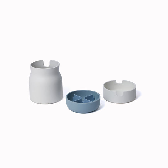 Capotto Stacking Pen Pot | Grey Blue