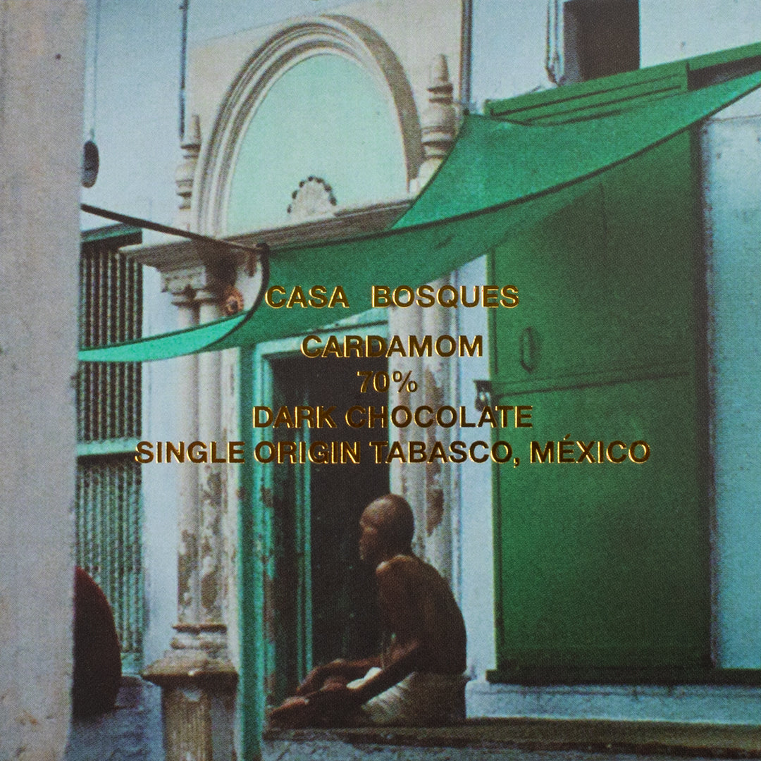 Cardomom | 70% Dark Chocolate Bar | 60g