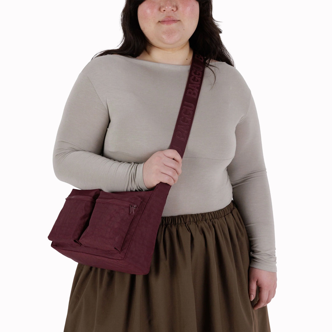 Cargo Crossbody Bag | Mahogany | Medium