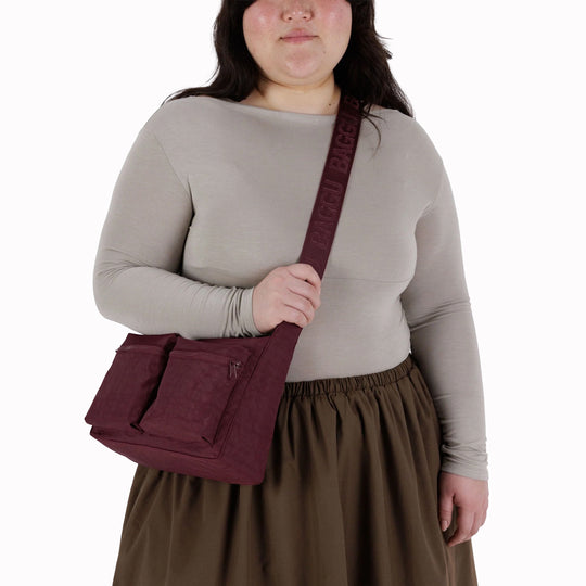 Cargo Crossbody Bag | Mahogany | Medium