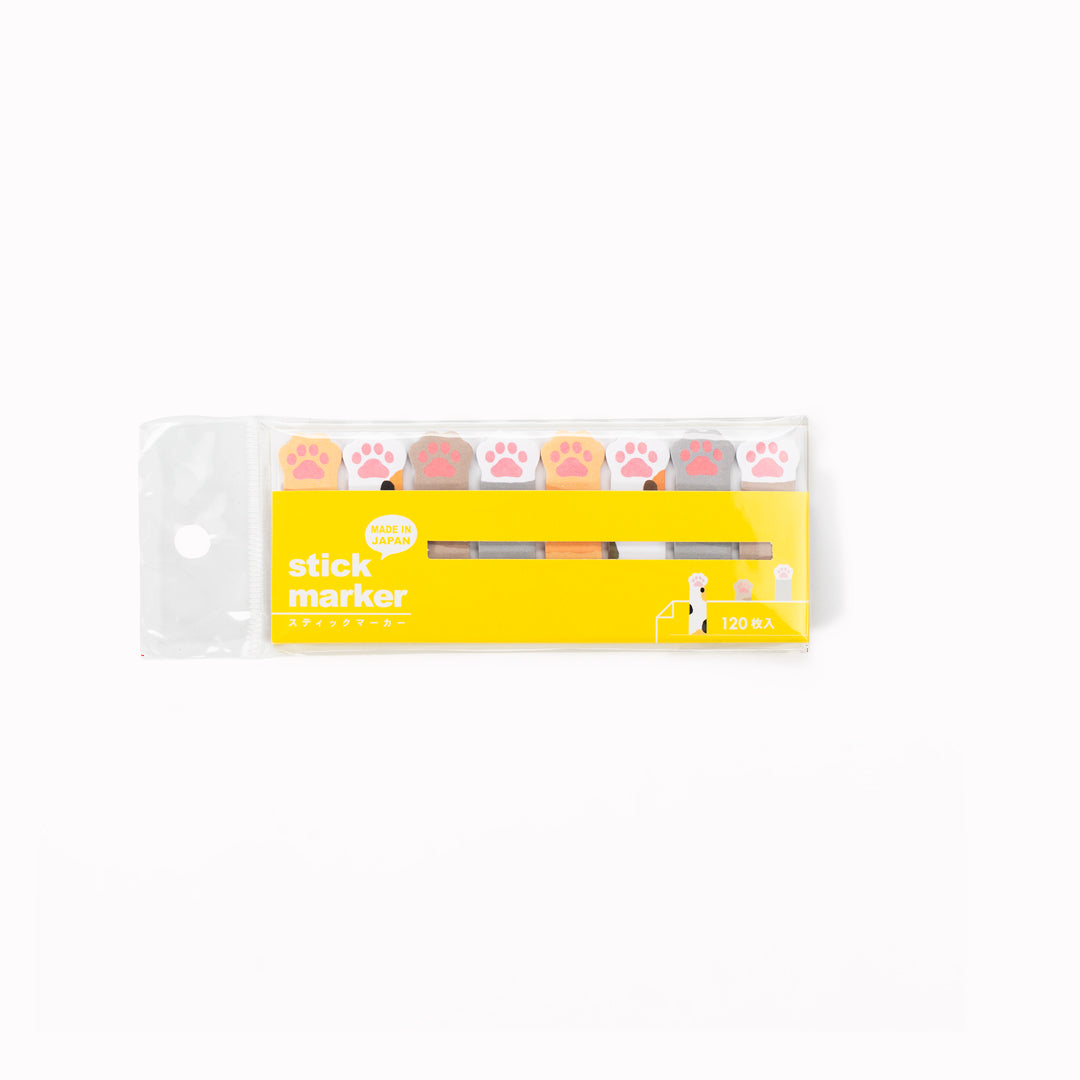 The Mind Wave Cat Paw shaped sticky marker set is both a fun and functional way to mark the pages of your diary or notebook.