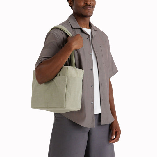 Everyday Cloud Carry-On in Celedon from Baggu, an impeccably crafted travel essential designed for discerning travelers.